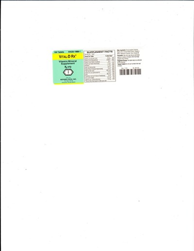 Vital D Rx Label